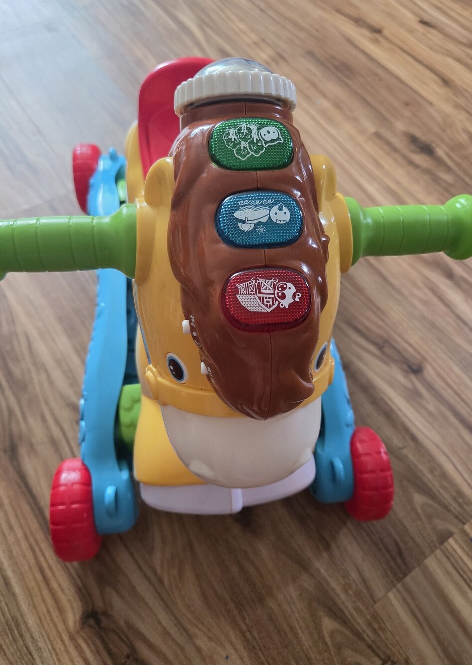 Vtech Ride On Or Rocking Interactive Childs Toy With Sound And Music.